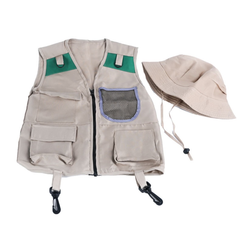 Outdoor Adventure Kit For Kids - Gilet Estivo per Bambini Explorer: Kit