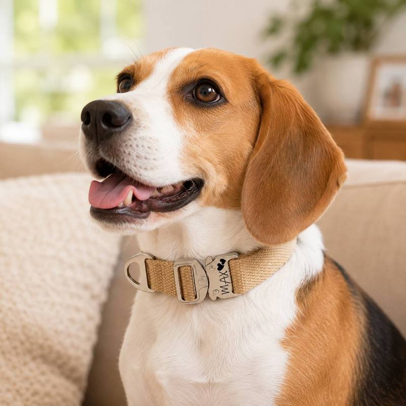 Outdoor Adventure Names - Collare Tattico Personalizzato per Cani -