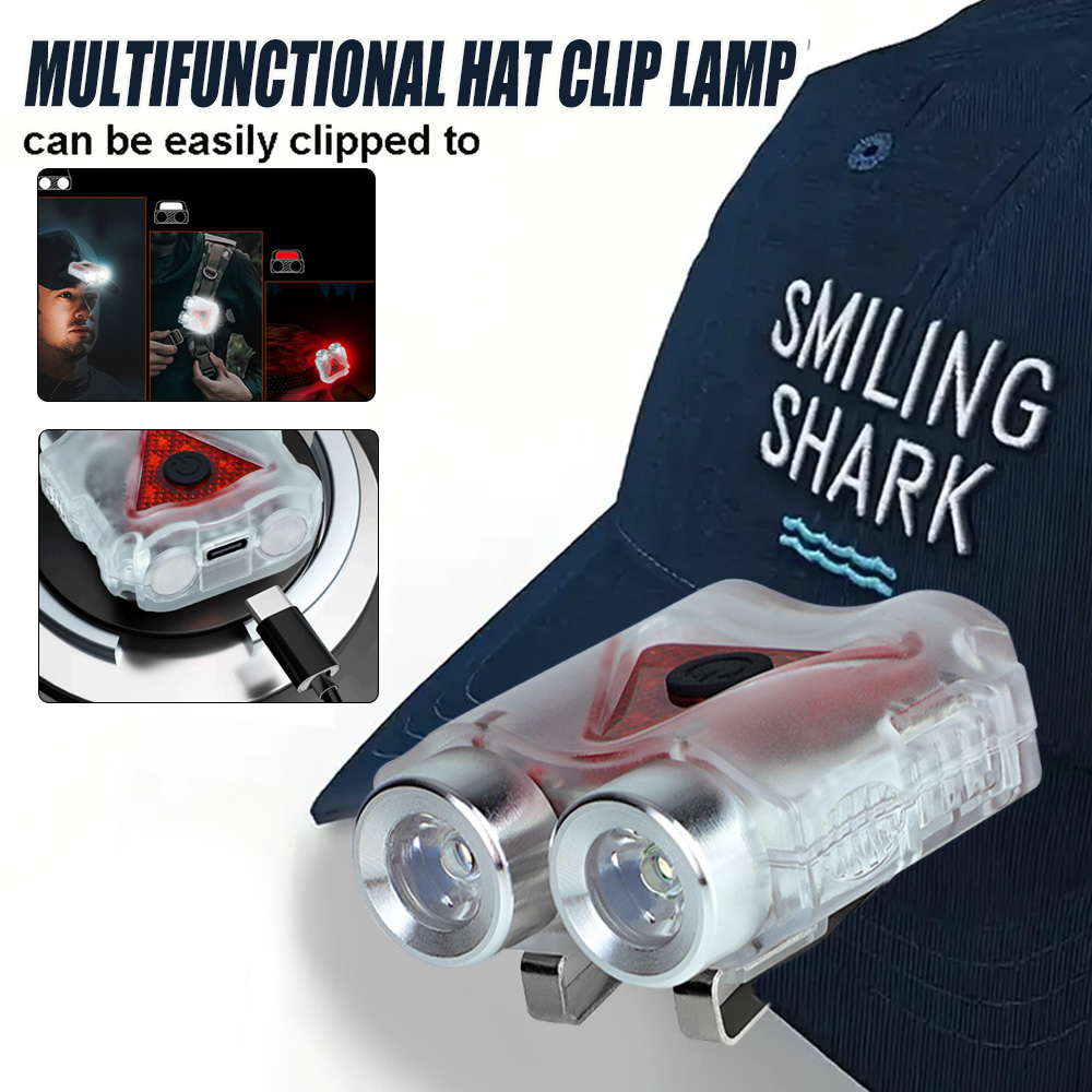 Headlamp Waterproof Rechargeable - Lampada frontale a LED ricaricabile a