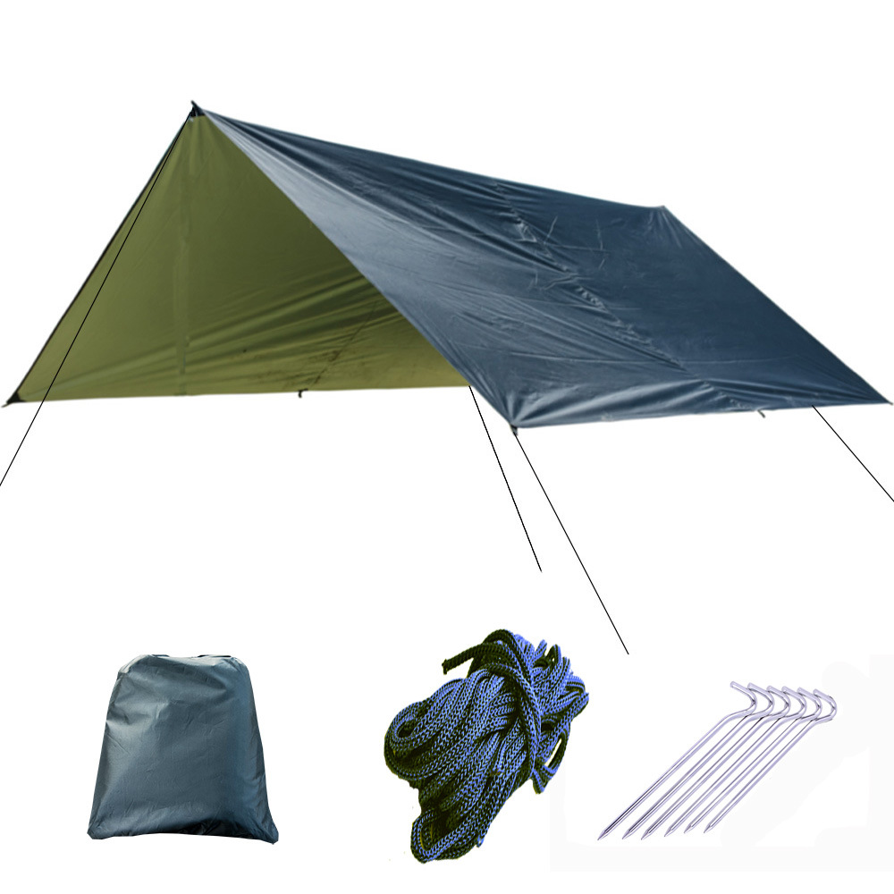 Hammock Rain Tarp - 3x3m tenda da sole impermeabile Tarp