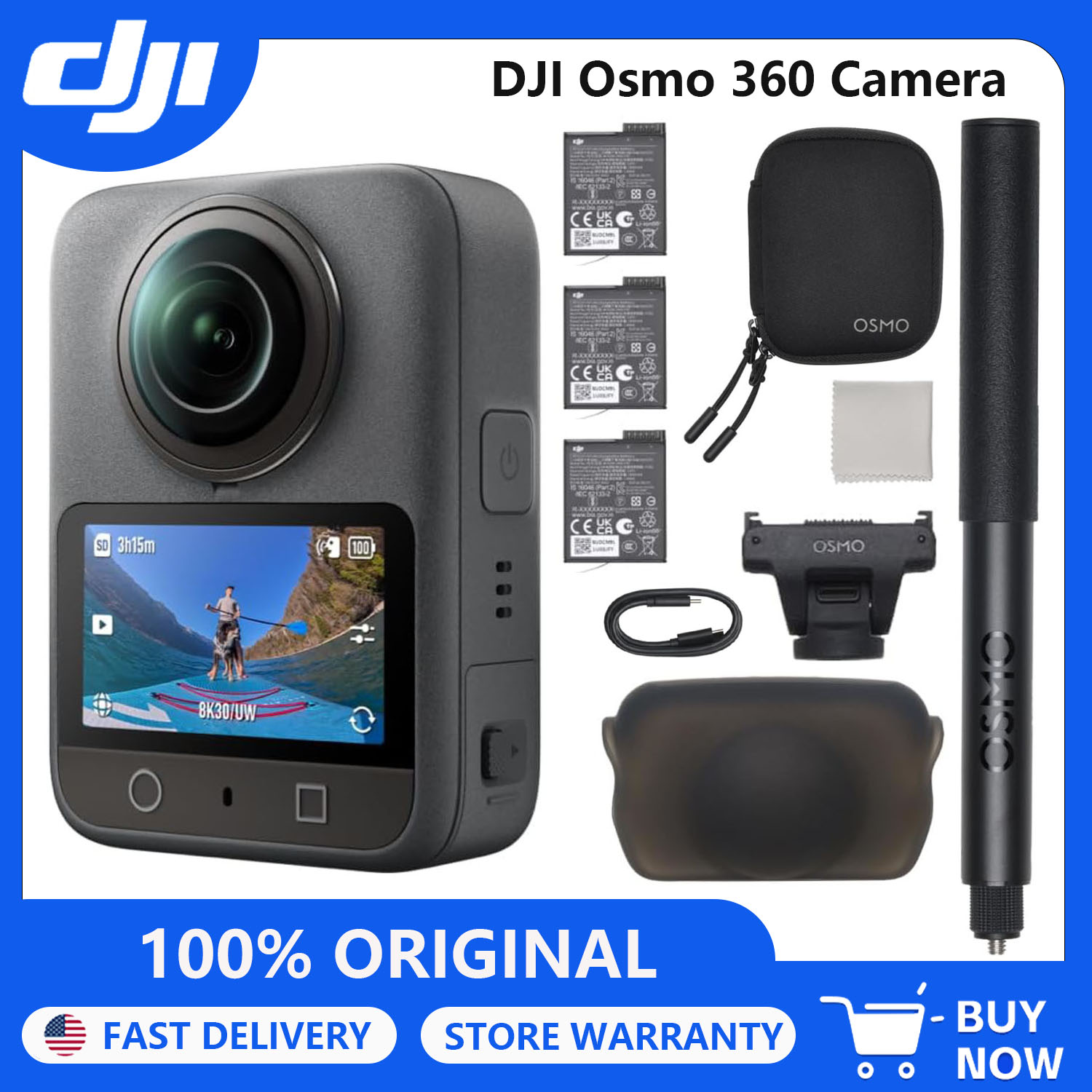 Outdoor Adventure Images - DJI Osmo 360 Camera Adventure Combo,