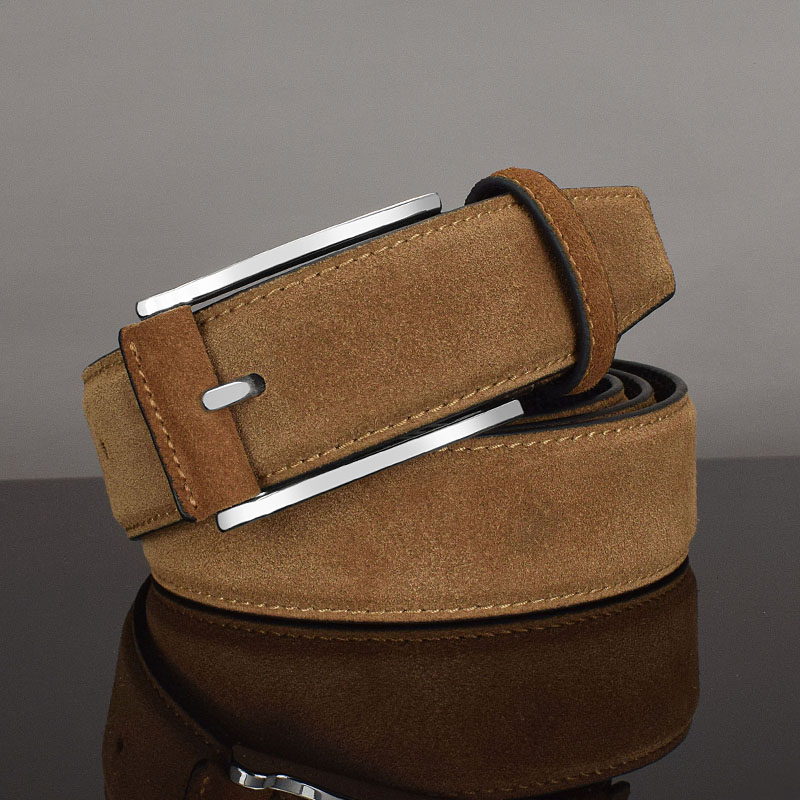 Outdoor Adventure Brands - Cinture in pelle con fibbia ad