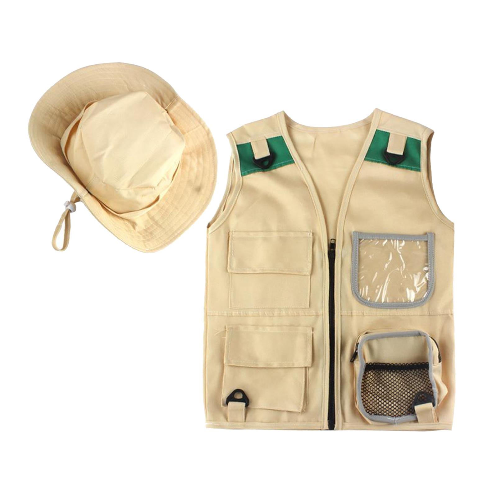 Outdoor Adventure Kit For Kids - Safari Kids Outdoor Explorer Kit, gilet