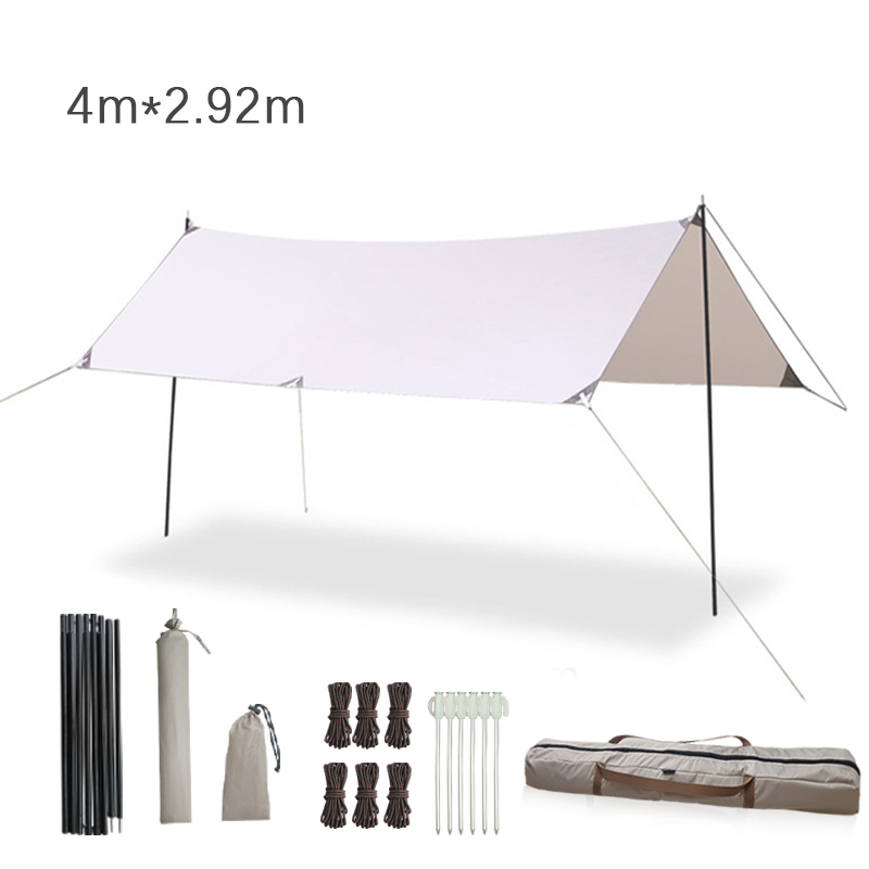 Hammock Rain Tarp - Telo Antipioggia per Amaca 400*292cm con