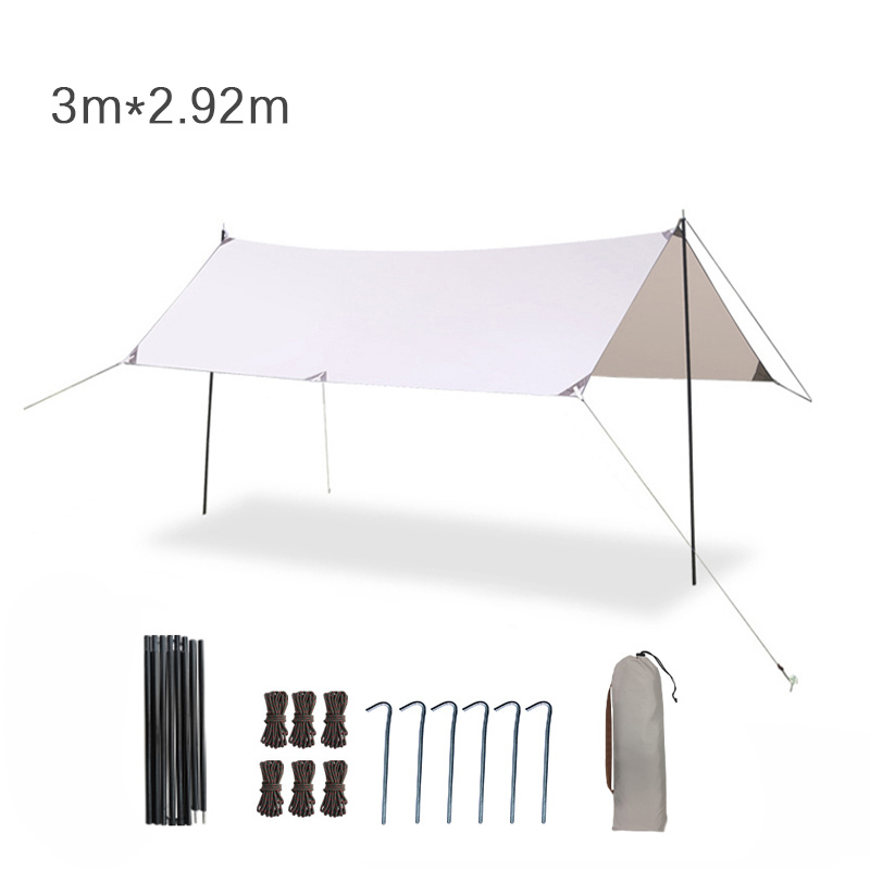 Hammock Rain Tarp - Telo Antipioggia Ultraleggero 300*292cm per Amaca,