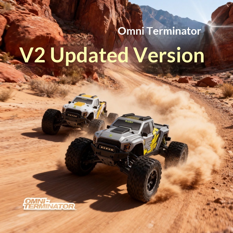 Outdoor Adventure Toys For Kids - Camion telecomandato V2 Omni Terminator RC