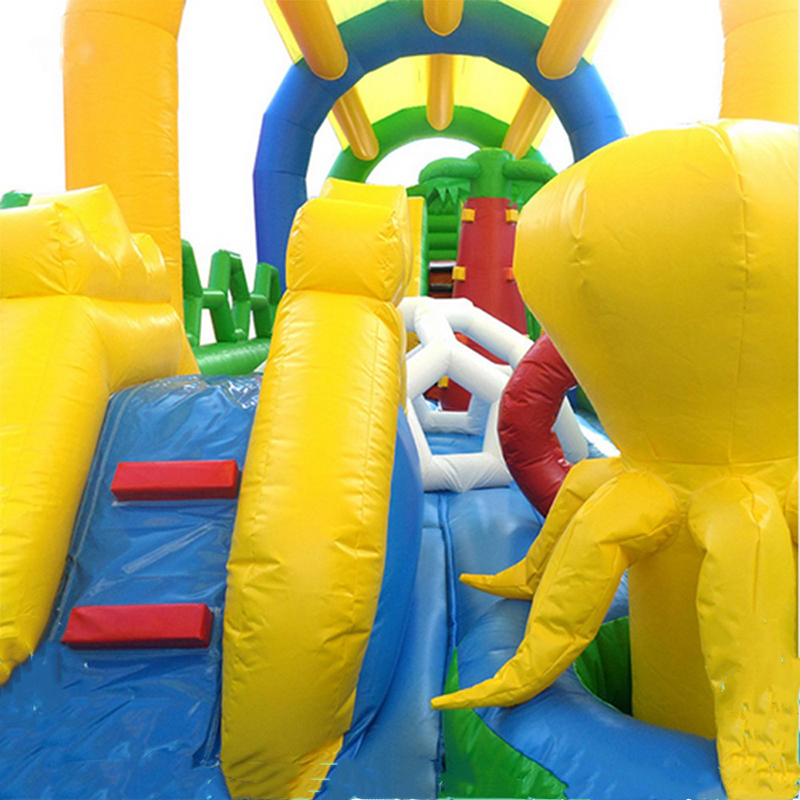 Corso di ostacoli gonfiabile p - Outdoor Adventure Course recensione e prezzo