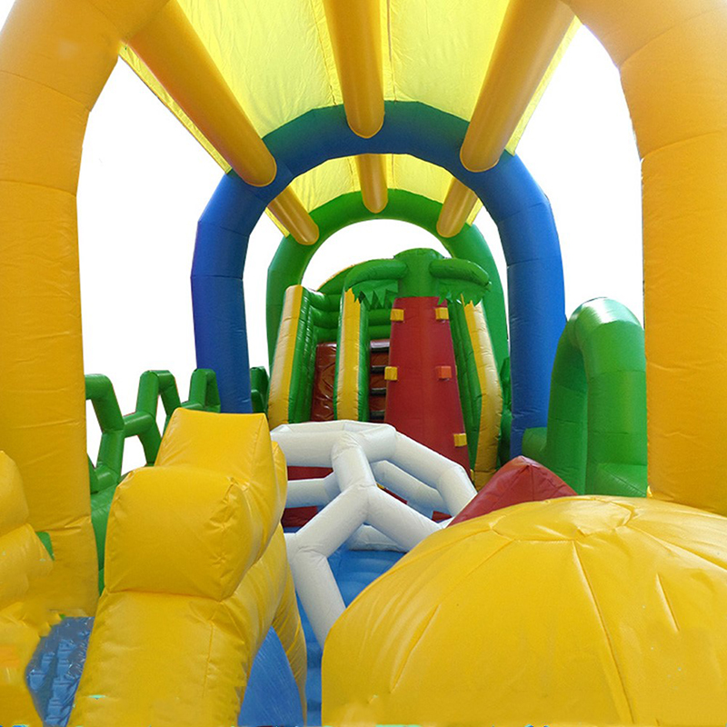 Corso di ostacoli gonfiabile p - Outdoor Adventure Course recensione e prezzo