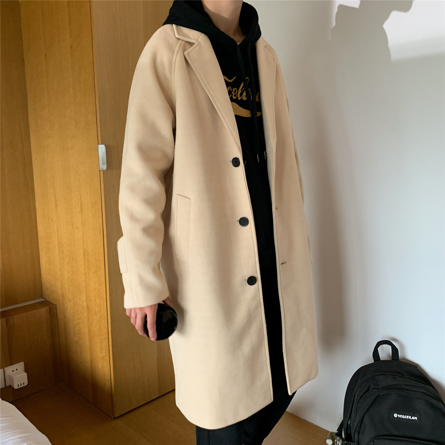 Cappotto in Misto Lana Grigio  - Outdoor Adventure Recreation recensione e prezzo