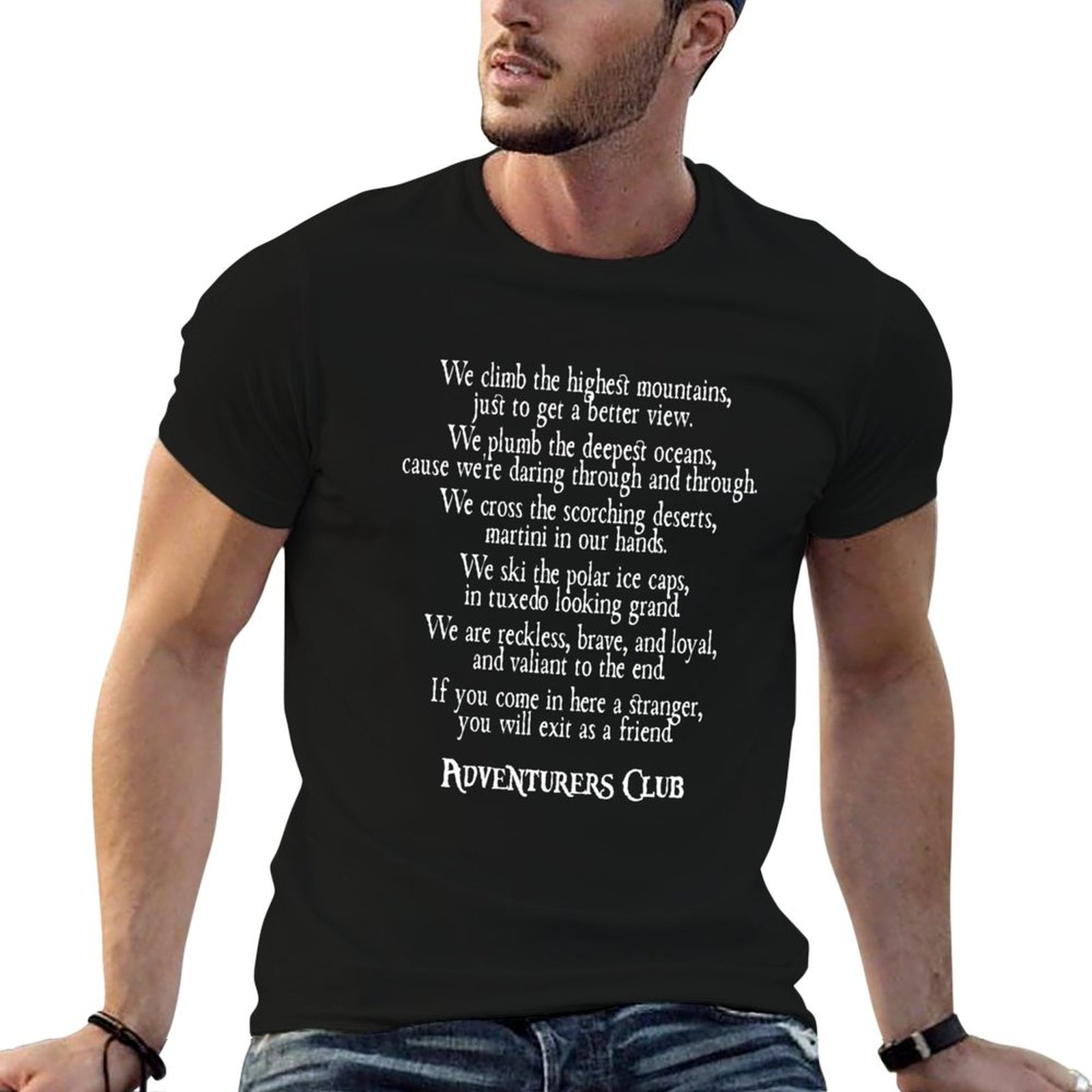 T-shirt dell'Adventurers Club, - Outdoor Adventure Club recensione e prezzo