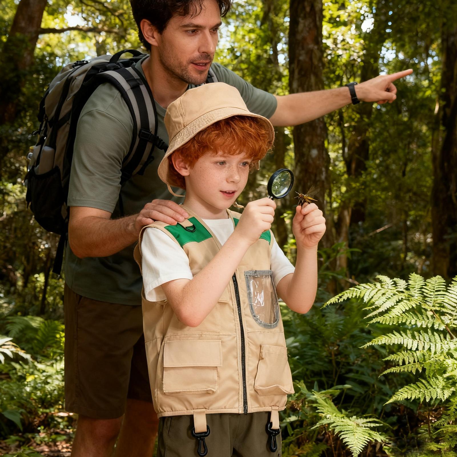 Gilet e Cappello da Esplorator - Outdoor Adventure Kit For Boys recensione e prezzo