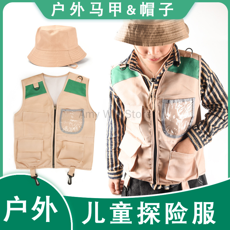 Costume da gilet e cappello da - Outdoor Adventure Kit For Boys recensione e prezzo