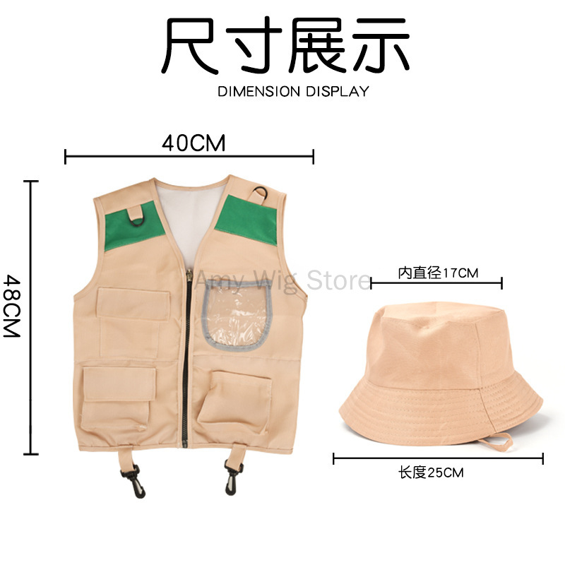 Costume da gilet e cappello da - Outdoor Adventure Kit For Boys recensione e prezzo