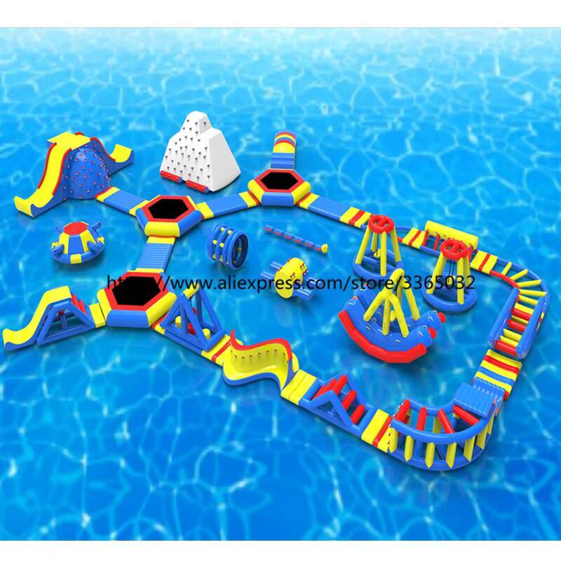 Grande parco acquatico gonfiab - Outdoor Adventure Recreation recensione e prezzo