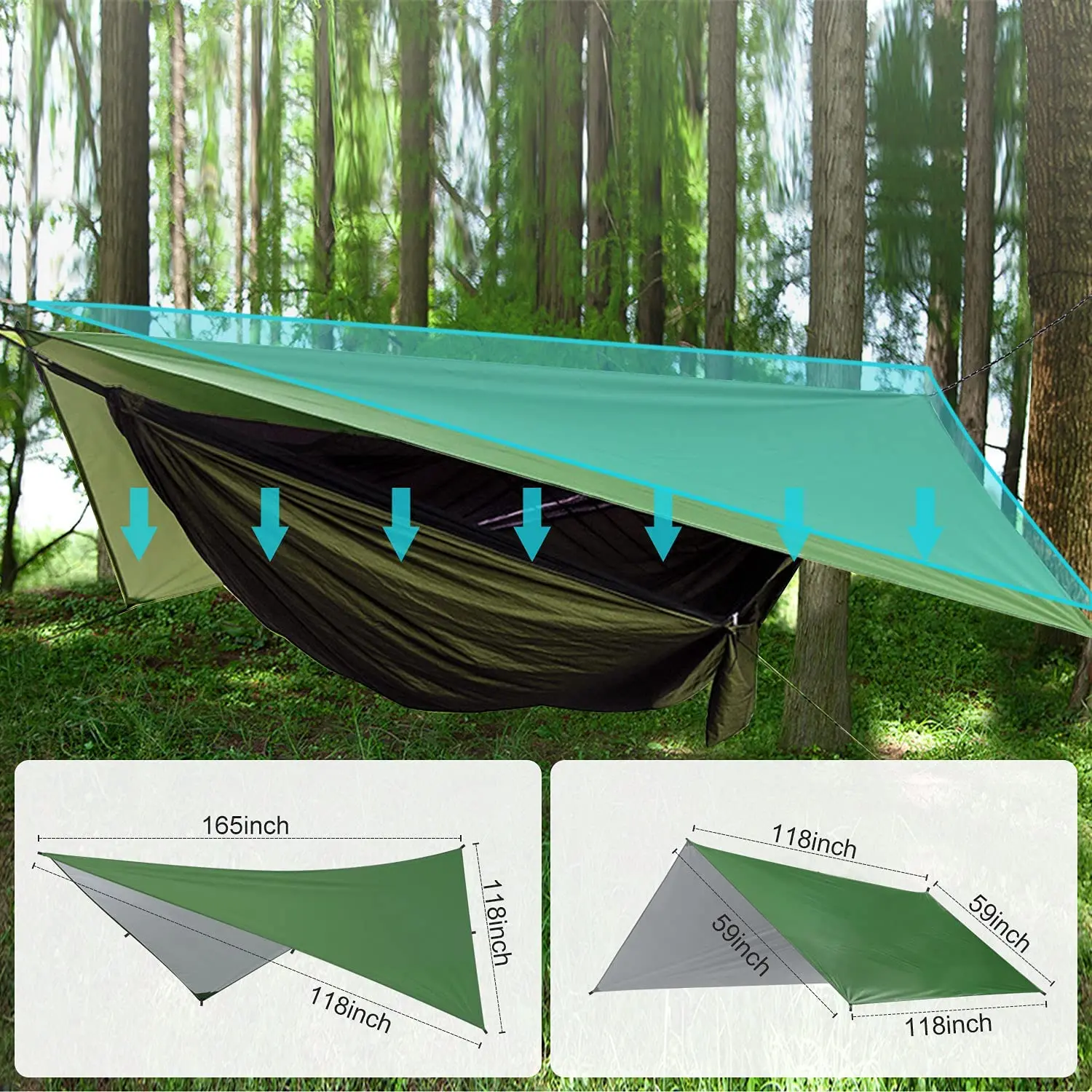l #   telo impermeabile per te - Hammock Rain Tarp recensione e prezzo