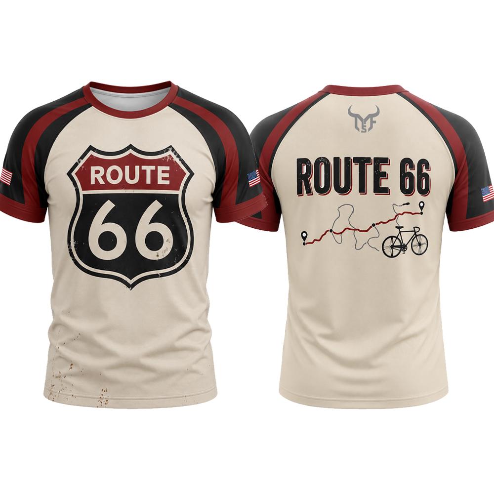 T-Shirt Vintage Route 66 per U - Outdoor Adventure Wear recensione e prezzo