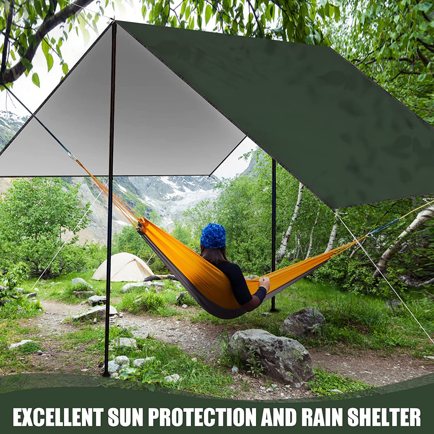Telo Impermeabile da Campeggio - Hammock Rain Tarp recensione e prezzo