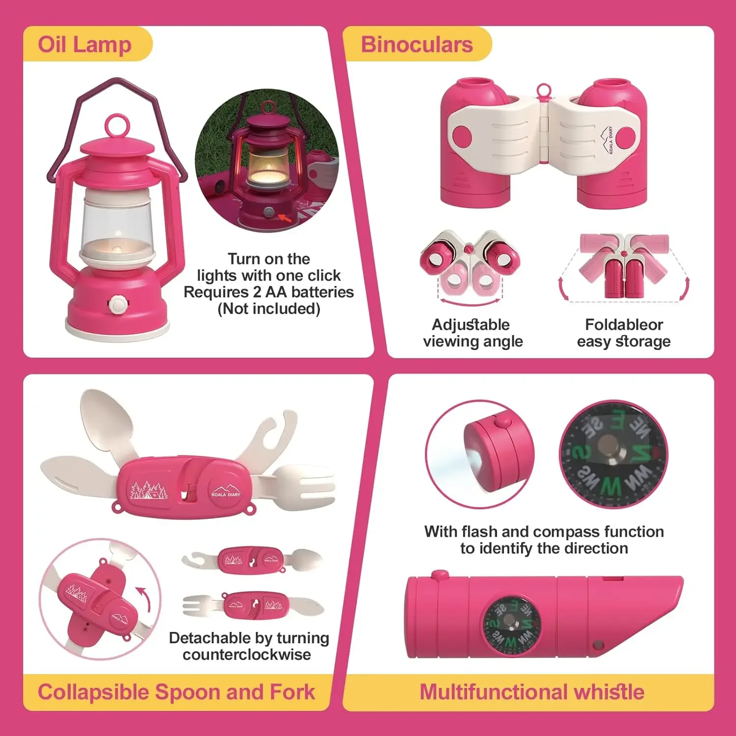 ‌ Set di giocattoli per l'espl - Outdoor Adventure Kit For Kids recensione e prezzo
