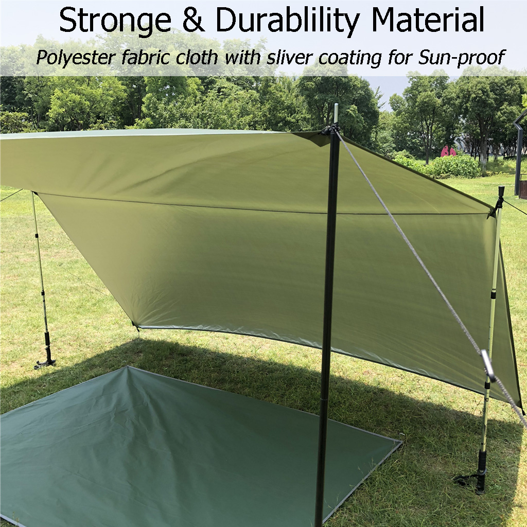 Telo da Campeggio DANCHEL 3x3m - Hammock Rain Tarp recensione e prezzo