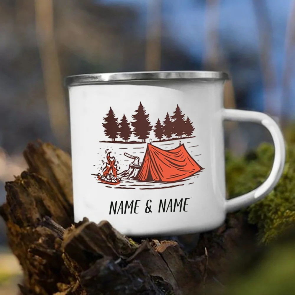 Tazza smaltata con nome person - Outdoor Adventure Names recensione e prezzo