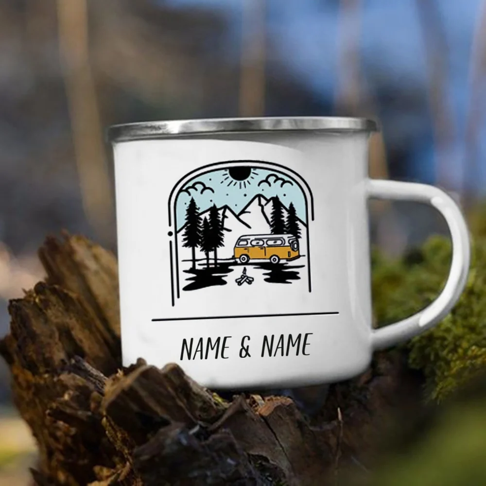 Tazza smaltata con nome person - Outdoor Adventure Names recensione e prezzo