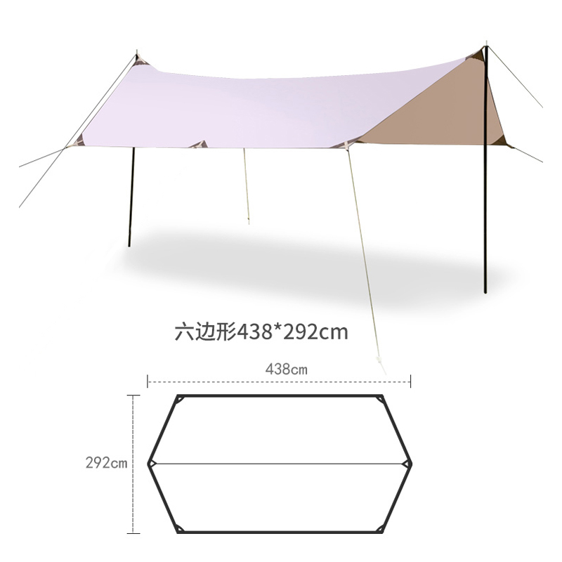 Telo Impermeabile Esagonale 43 - Hammock Rain Tarp recensione e prezzo