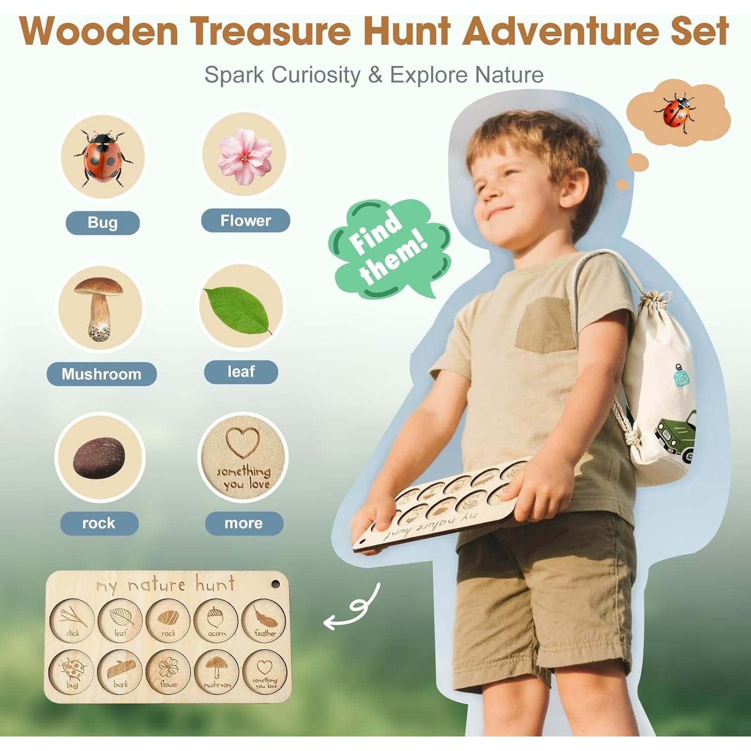 Kit Cacciatore di Insetti per  - Outdoor Adventure Toys For Kids recensione e prezzo