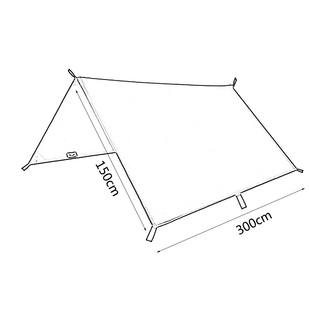 Tenda Parasole Impermeabile 3x - Hammock Rain Tarp recensione e prezzo
